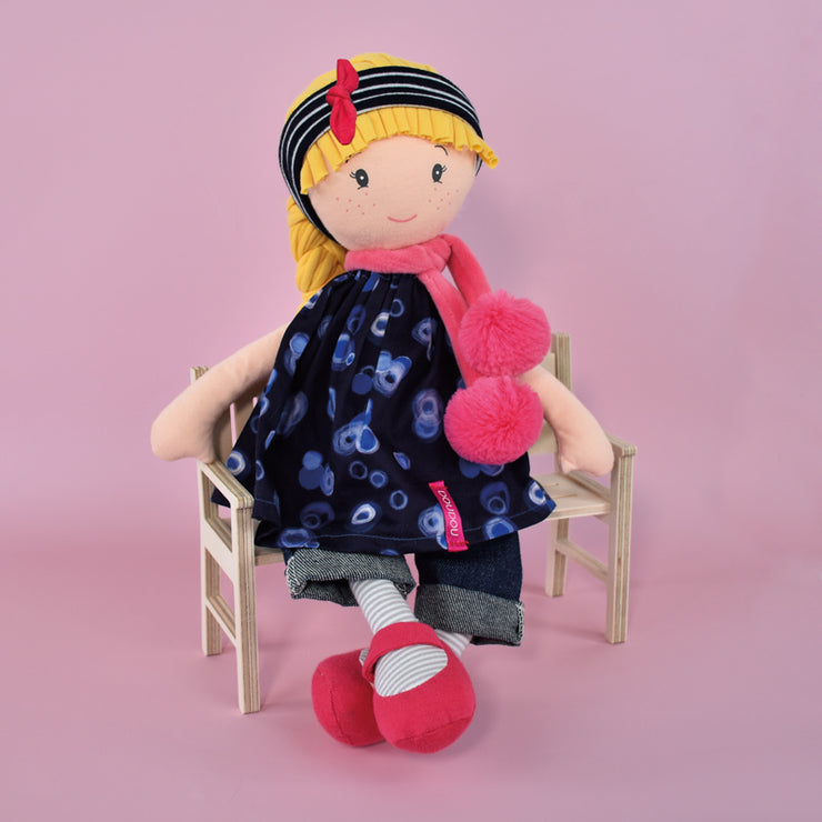Poupée de chiffon - Les Canailles de Doudou - Lulubelle - 36 cm