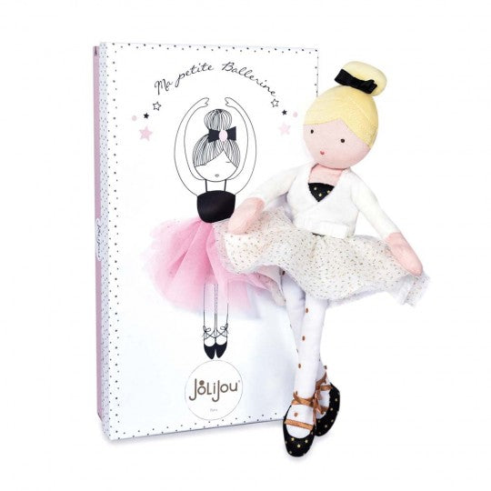 Poupée en tissu danseuse - Anais, ma petite ballerine - 35 cm