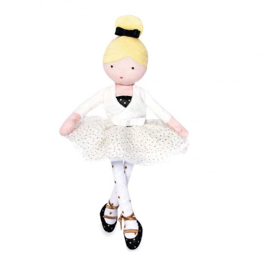 Poupée en tissu danseuse - Anais, ma petite ballerine - 35 cm