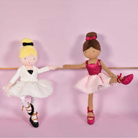 Poupée en tissu danseuse - Anais, ma petite ballerine - 35 cm