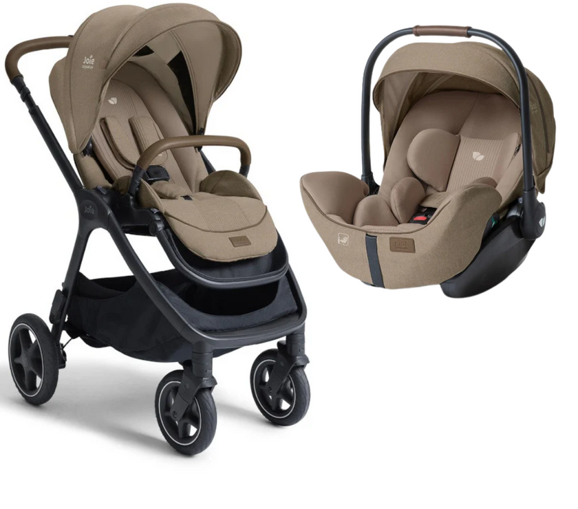 Poussette Duo Finiti + i-Level Pro - Sandstone