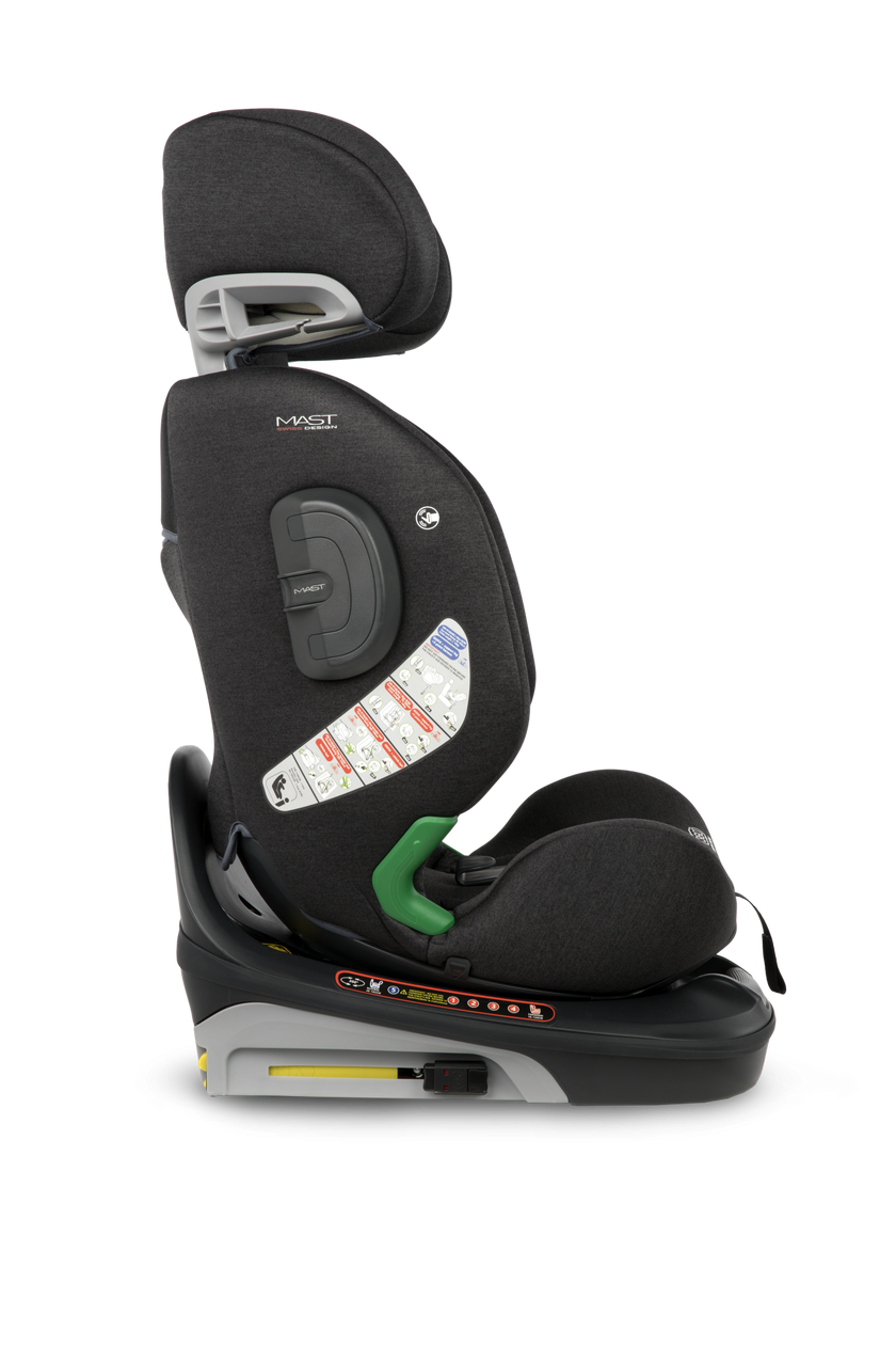 Siège-auto M.Rox i-Size Gr 0+/1/2/3 - Dark Grey - Mode Bébé Claye