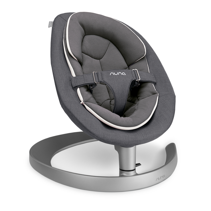 Nuna Bouncer Leaf Grow mit Spielstange – GRANIT