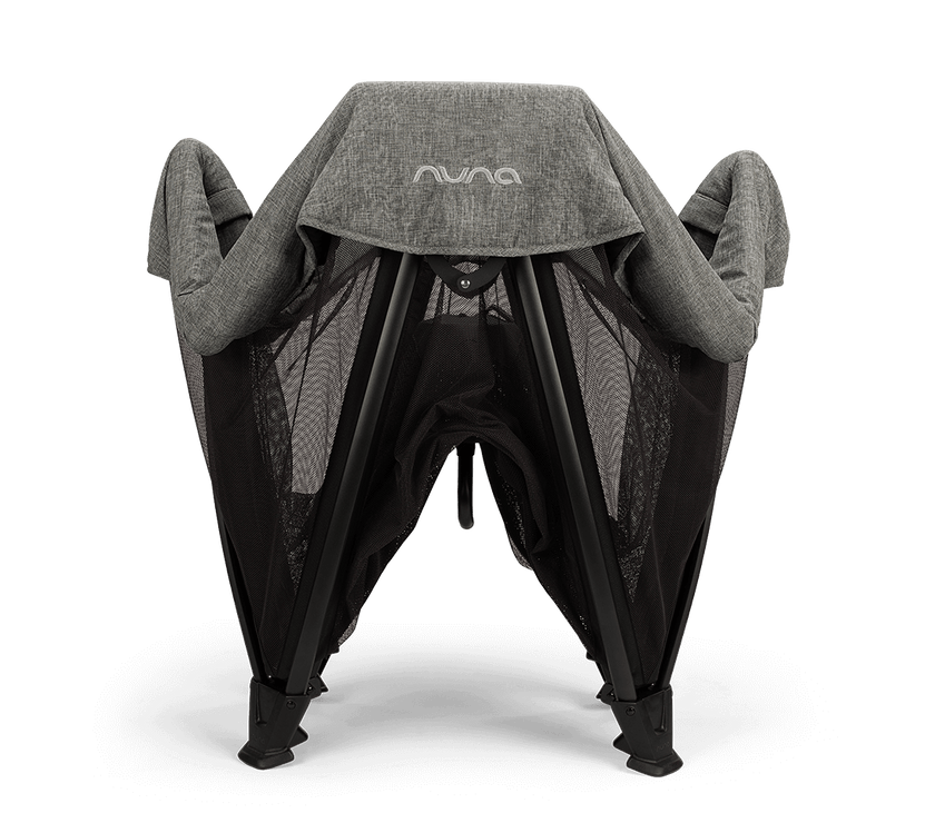 Nuna Sena Aire Schirmbett und Laufstall – Anthrazit