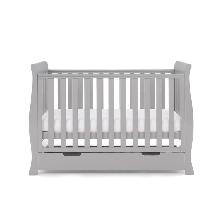Lit bébé Stamford Mini 120x60cm - Gris
