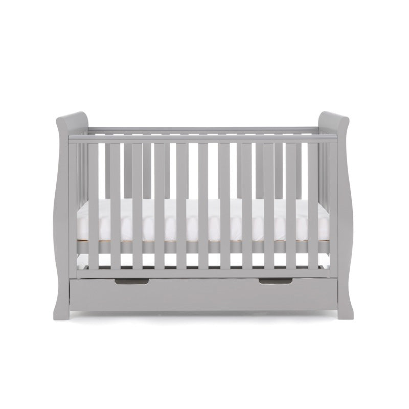 Lit bébé Stamford Mini 120x60cm - Gris