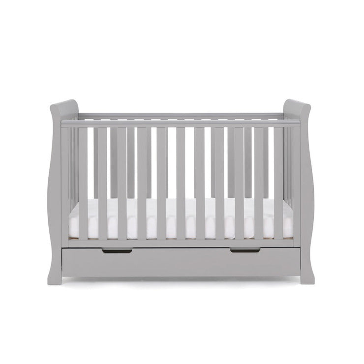 Lit bébé Stamford Mini 120x60cm - Gris