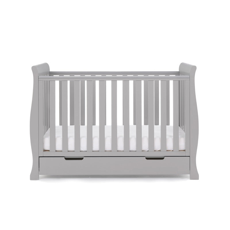 Lit bébé Stamford Mini 120x60cm - Gris
