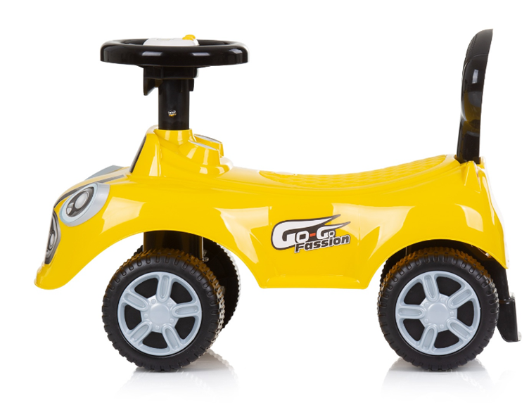 Voiture à Pousser pour Enfants : Go-Go Jaune