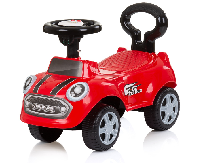 Voiture à Pousser pour Enfants : Go-Go Rouge