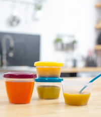 BABYMOOV Babybols - Food containers 4 X 120 ml