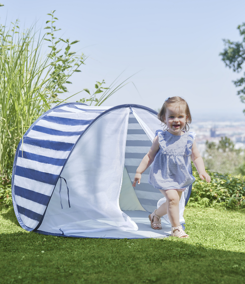 Tente Anti-UV bébé - Marinière Babymoov