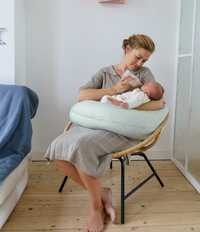 doomoo Buddy Leaves Green maternity cushion
