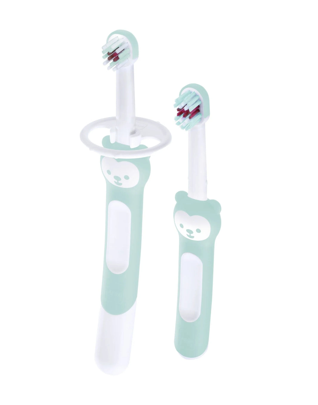 Kit de brosses à dents d'apprentissage x2 bleu