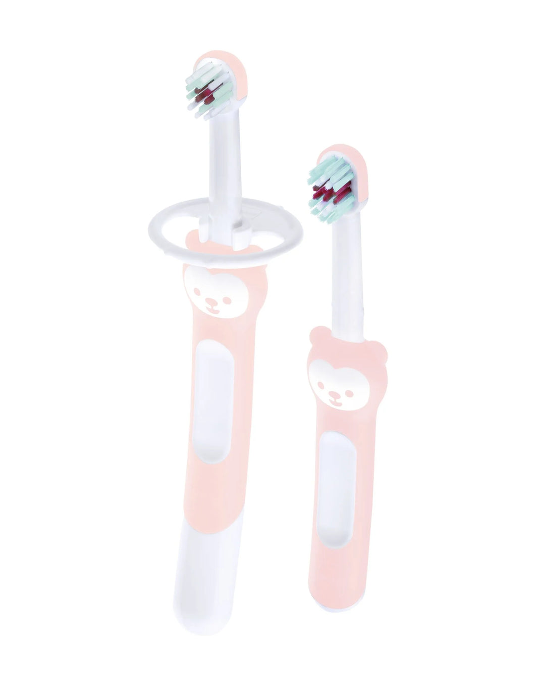 Kit de brosses à dents d'apprentissage  x2 rose