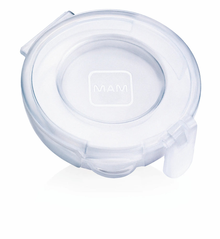 Mam Lot de 2 cuillères thermosensibles + 1 étui BLEU