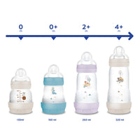 Biberon Easy Start anti-colique 160 ml Nature