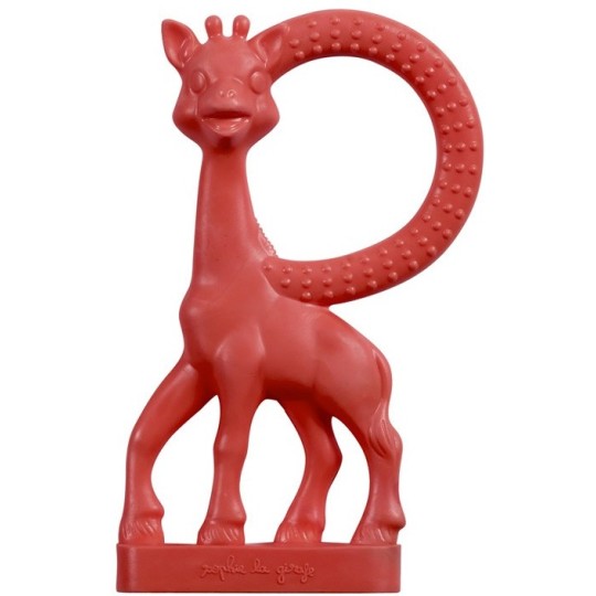 Anneau de dentition vanille Sophie la girafe rouge
