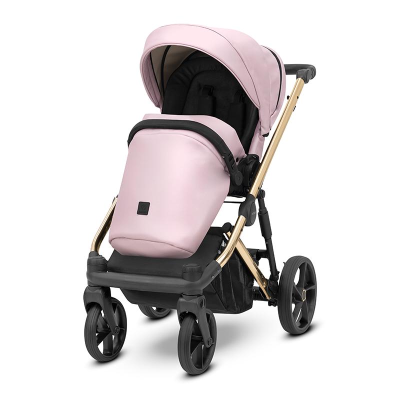 Poussette Duo Arizo - Baby Rose Eco Cuir - Mode Bébé Claye