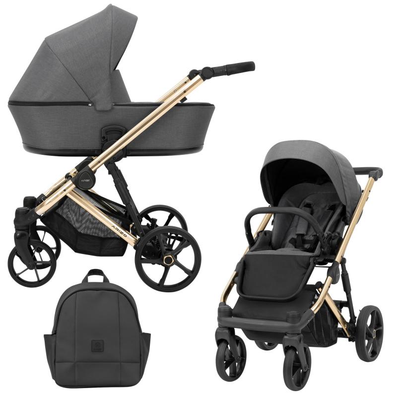 Poussette Duo Arizo - Graphite - Mode Bébé Claye
