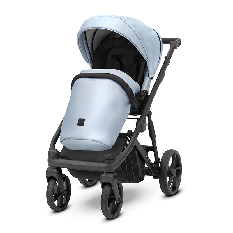 Poussette Duo Arizo - Baby Blue Eco Cuir - Mode Bébé Claye