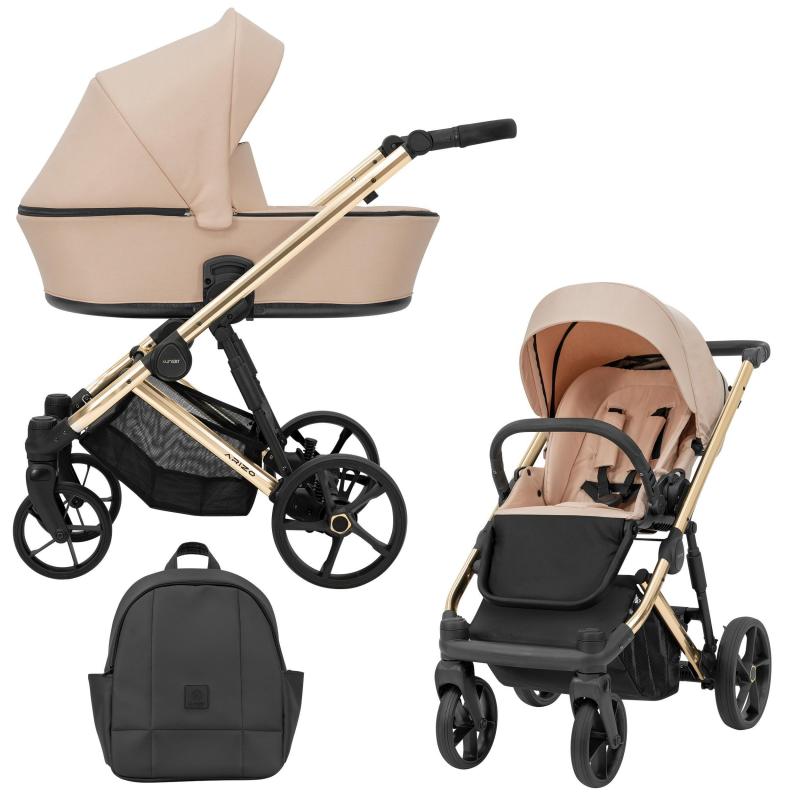 Poussette Duo Arizo - Rose - Mode Bébé Claye