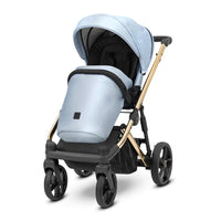 Poussette Duo Arizo - Baby Blue Eco Cuir - Mode Bébé Claye