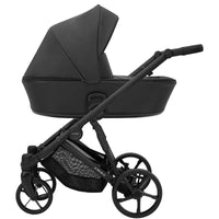 Poussette Duo Arizo - Noir Eco Cuir - Mode Bébé Claye