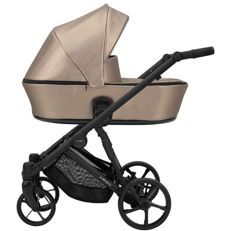 Poussette Duo Arizo - Cappuccino Eco Cuir - Mode Bébé Claye
