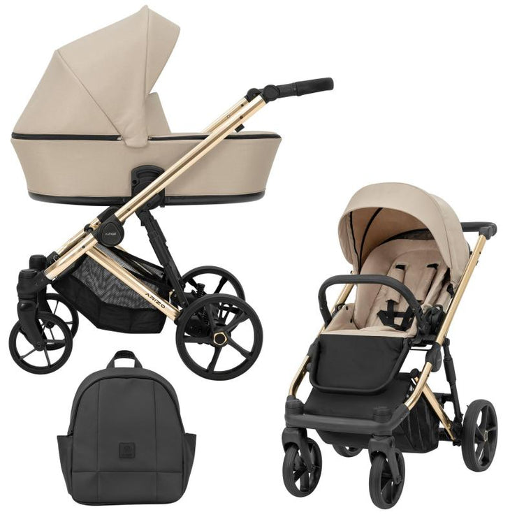 Poussette Duo Arizo - Beige - Mode Bébé Claye