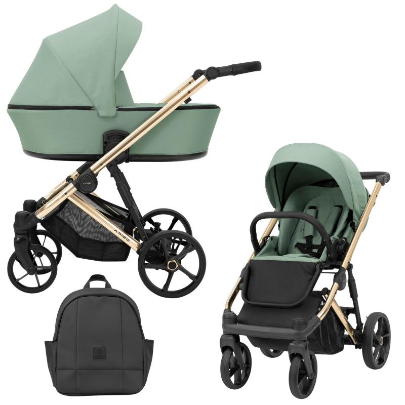 Poussette Duo Arizo - Menthe - Mode Bébé Claye