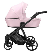 Poussette Duo Arizo - Baby Rose Eco Cuir - Mode Bébé Claye