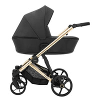 Poussette Duo Arizo - Noir Eco Cuir - Mode Bébé Claye