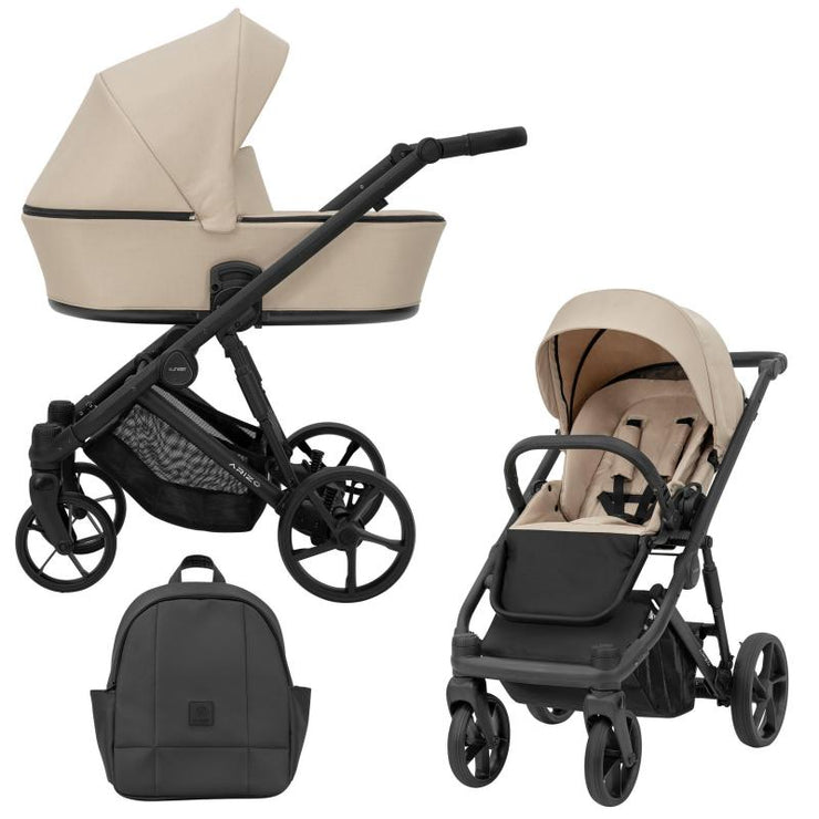 Poussette Duo Arizo - Beige - Mode Bébé Claye