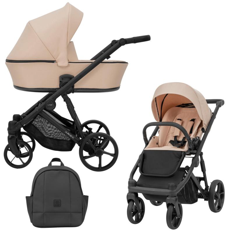 Poussette Duo Arizo - Rose - Mode Bébé Claye