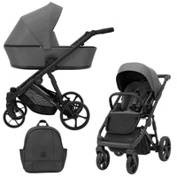 Poussette Duo Arizo - Graphite - Mode Bébé Claye
