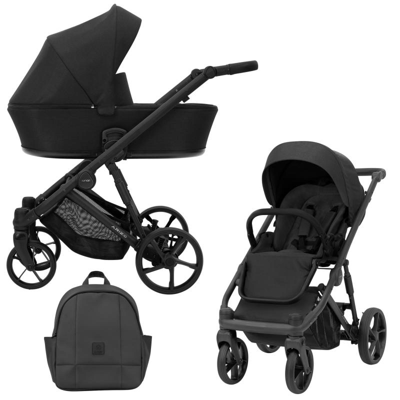 Poussette Duo Arizo - Noir - Mode Bébé Claye