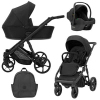 Poussette Trio Arizo + Nacelle + Cosmo i-Size - Noir - Mode Bébé Claye