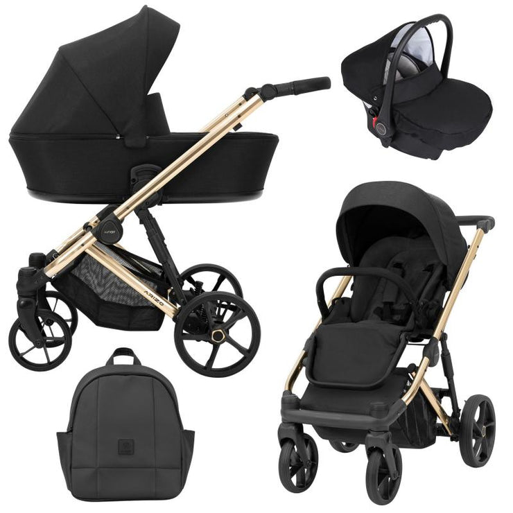 Poussette Duo Arizo - Noir - Mode Bébé Claye