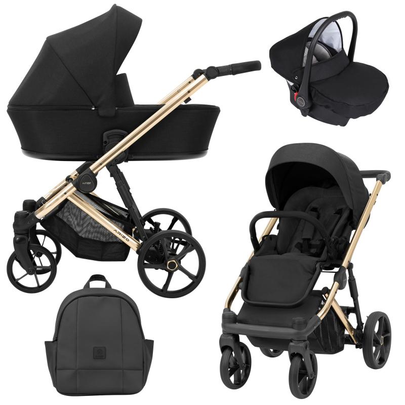 Poussette Duo Arizo - Noir - Mode Bébé Claye