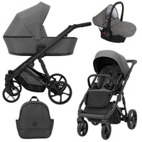 Poussette Duo Arizo - Graphite - Mode Bébé Claye