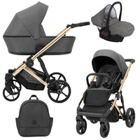 Poussette Duo Arizo - Graphite - Mode Bébé Claye