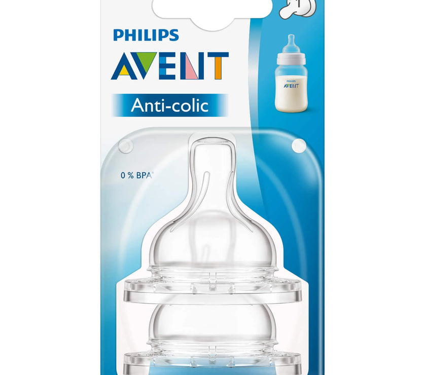 AVENT Lot de 2 Tétines 0 m+ Classic+ - Mode Bébé Claye