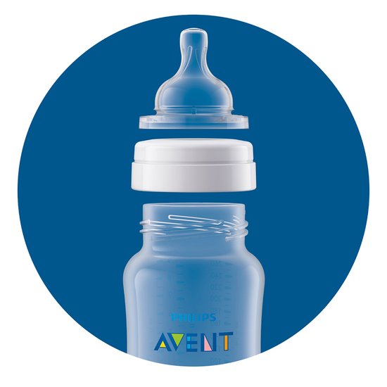 AVENT Lot de 2 Tétines 6m+ Classic+ - Mode Bébé Claye