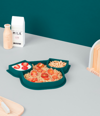 Assiette ISY en silicone - chien - Mode Bébé Claye