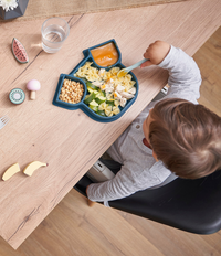 Assiette ISY en silicone - chien - Mode Bébé Claye
