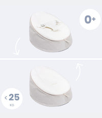 Babymoov Doomoo Transat pouf évolutif Seat'n Grow - Mode Bébé Claye