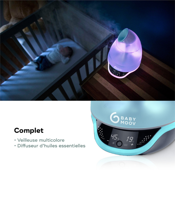 BABYMOOV Humidificateur Hygro+ - Mode Bébé Claye