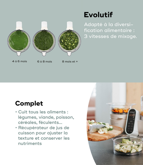 BABYMOOV Nutribaby Plus Mineral Beige - Mode Bébé Claye