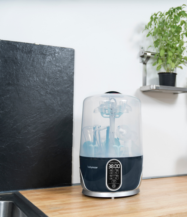 BABYMOOV Stérilisateur biberon et sèche-biberon Turbo Pure - Mode Bébé Claye